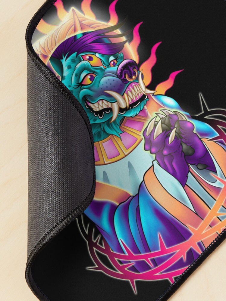 Alternate view of Holy Hyena Mouse Pad