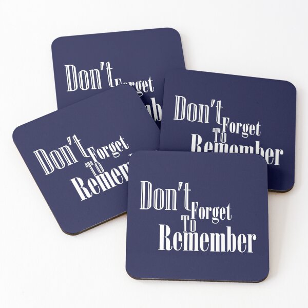 Item preview, Don't forget to remember  designed and sold by mitevisuals.