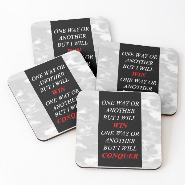 Item preview, One Way Or Another But I Will Win D6 designed and sold by SelfUpgrade.