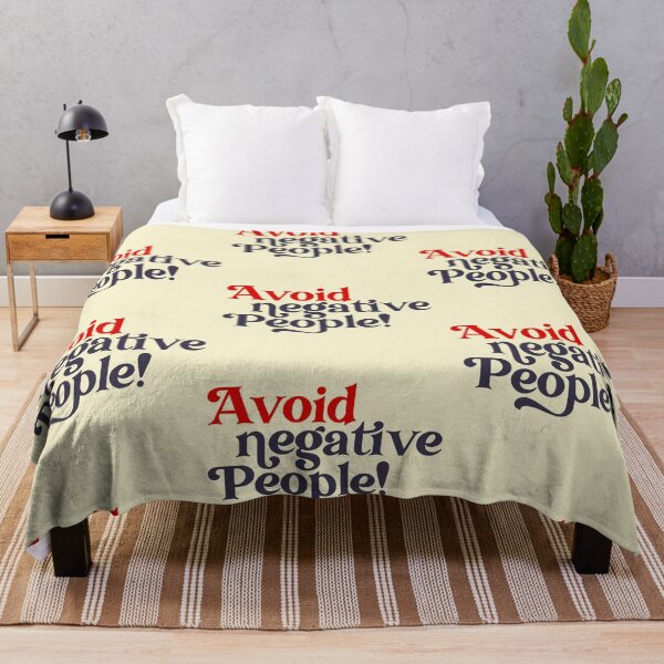 Item preview, Avoid negative people typography designed and sold by 99vectors.