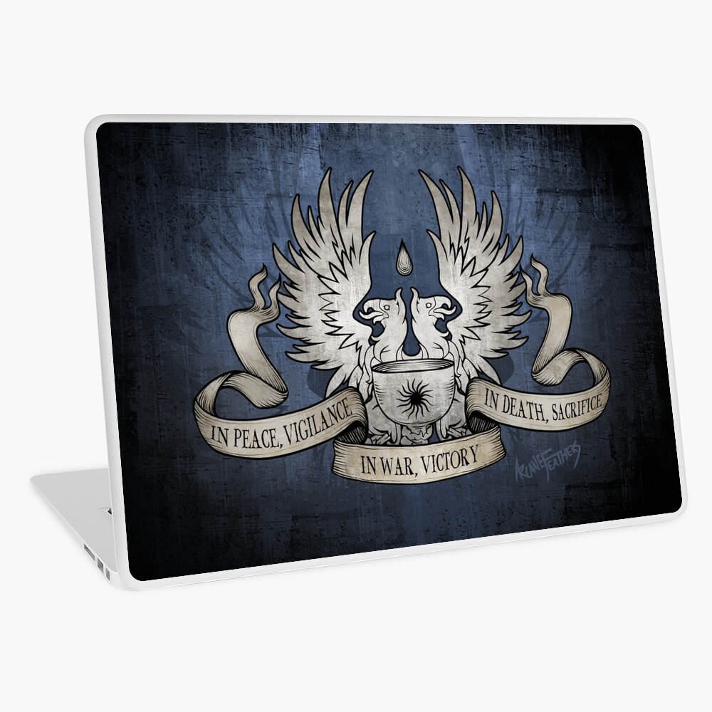 Item preview, Laptop Skin designed and sold by ArcaneFeathers.