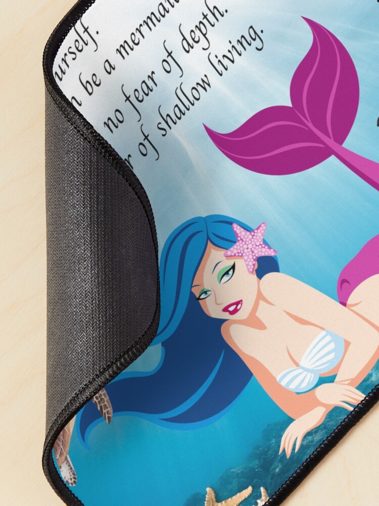 Alternate view of Be a Mermaid Mouse Pad