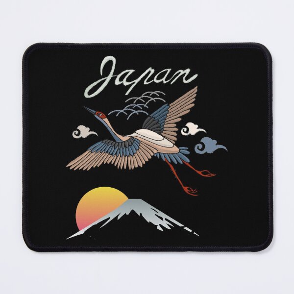 Item preview, Tokyo Japan Japanese Crane Art Japanese Inspired 80s Style Japanese Crane Art designed and sold by enjoytheshirt.