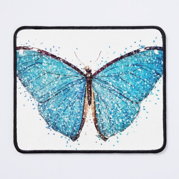 Item preview, Turquoise Blue Butterfly designed and sold by newburyboutique.