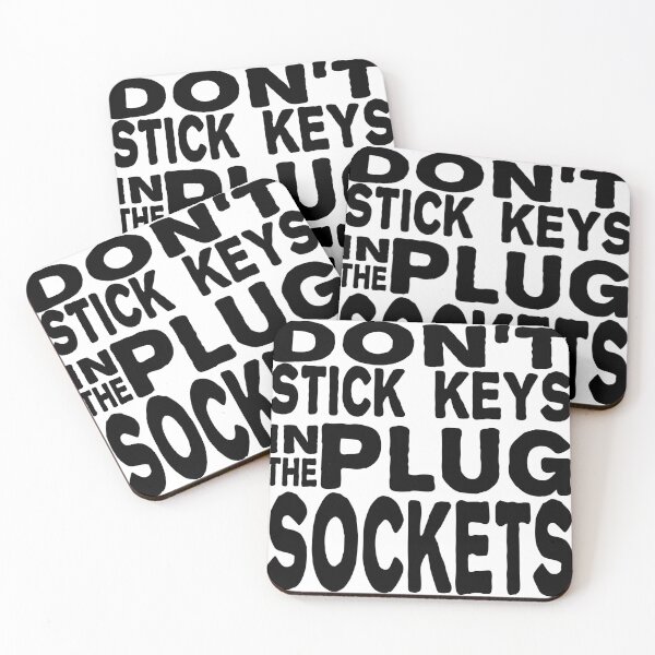 Item preview, Don't Stick Keys In The Plug Sockets designed and sold by KoalaRave.
