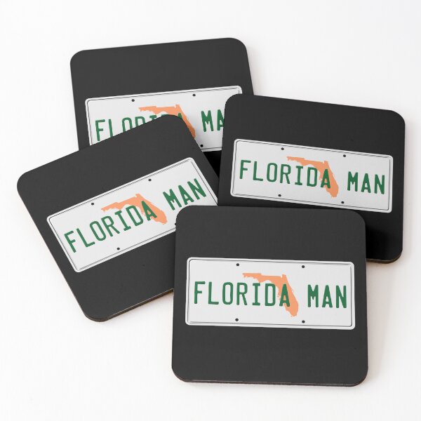 Item preview, Florida Man Plate designed and sold by GloopTrekker.