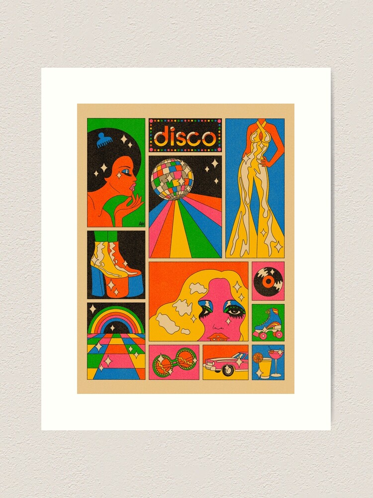 Alternate view of Disco mood Art Print