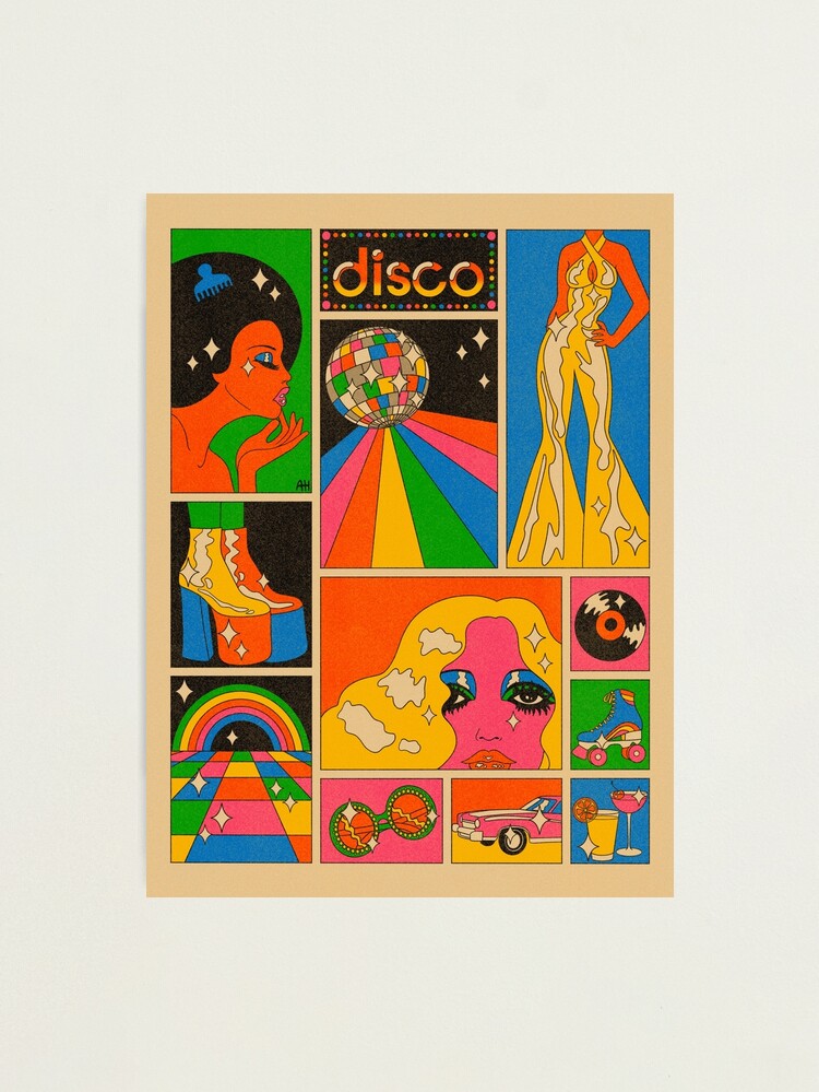 Alternate view of Disco mood Photographic Print