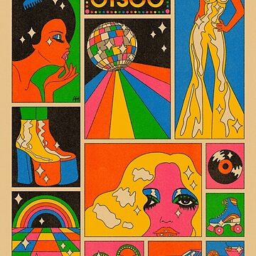 Artwork thumbnail, Disco mood by Audrey Herbertson
