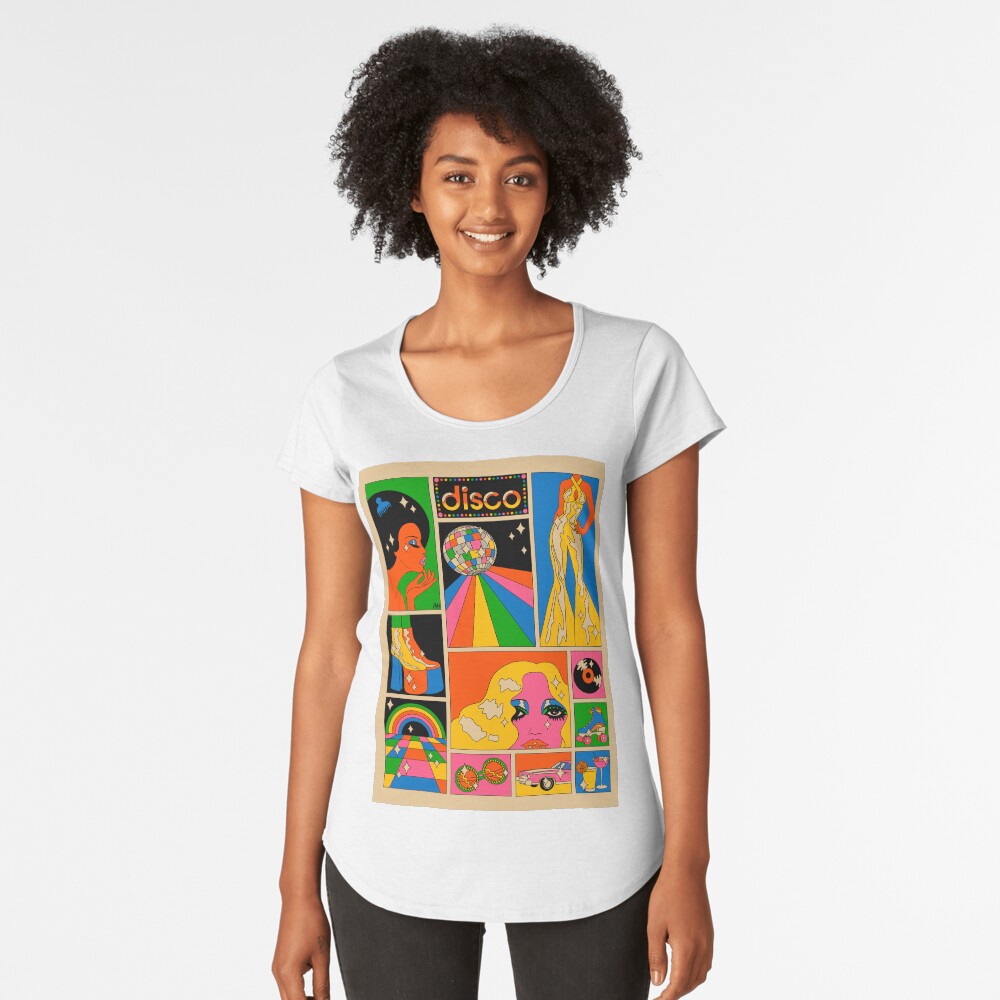 Item preview, Premium Scoop T-Shirt designed and sold by MissPennyLane.