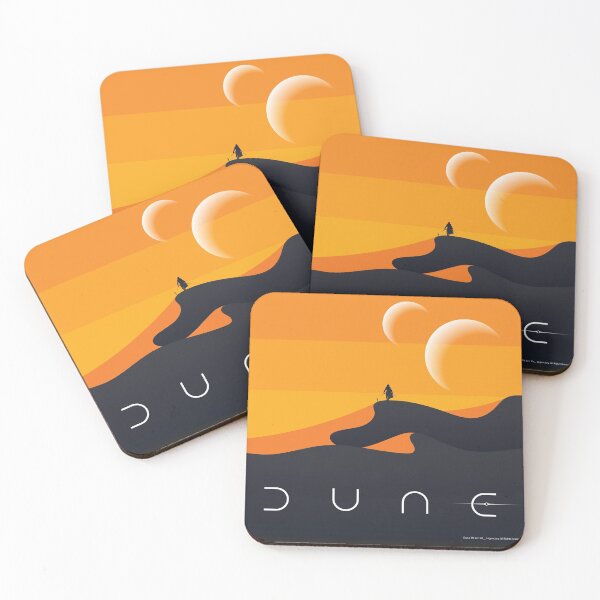 Item preview, Dune 2021, Arrakis Poster designed and sold by blackdogshop.