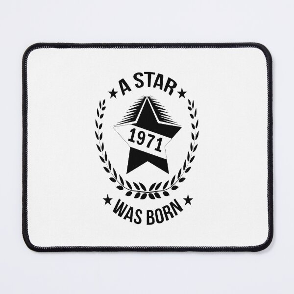 Item preview, 1971 Birthday Gifts T-ShirtA Star was born in 1971 T-Shirt_by HBfunshirts_ (1) designed and sold by deptrainam.