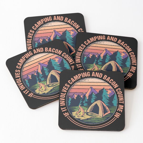 Item preview, Involves Camping, Bacon designed and sold by Dandesin.
