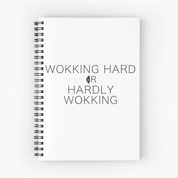 Item preview, Wokking Hard or Hardly Wokking - Funny Asian Meme designed and sold by CrazyBichAsian.