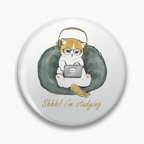 Item preview, Shh! i'm studying designed and sold by quyenthoai.