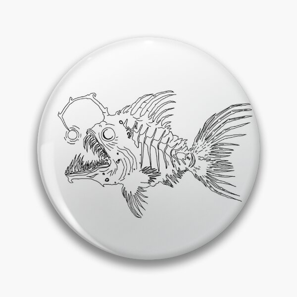 Item preview, Frogfish glows in the deep sea designed and sold by FinucanesFinest.