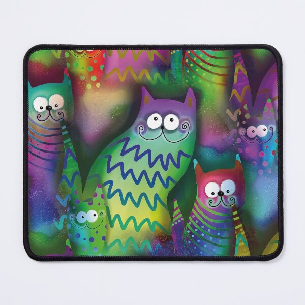 Item preview, Cat drawing pattern designed and sold by RAKANSHIRTS.