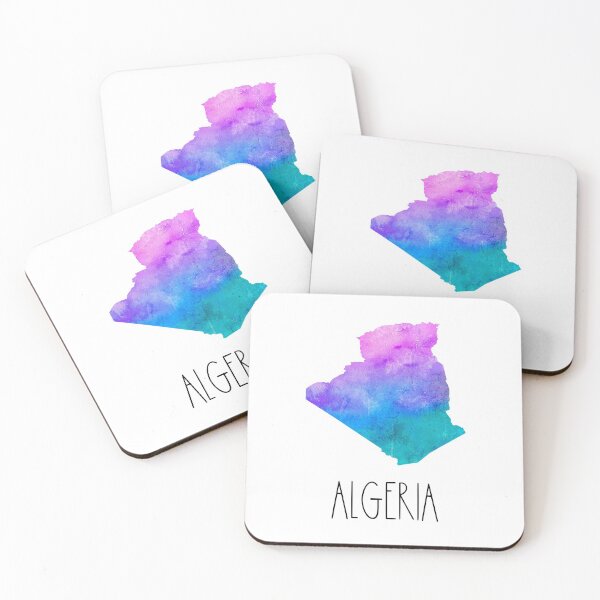 Item preview, Algeria Watercolor Map - Algerian designed and sold by MountainD.