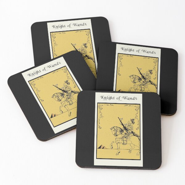 Item preview, Knight of Wands Tarot Card designed and sold by ShowMePride.