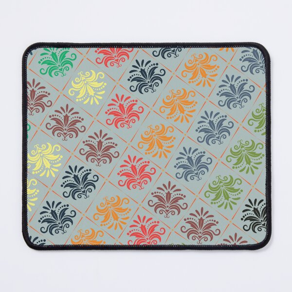 Item preview, Abstract Patterns On Ceramic Tile With Flowers, Perfect Gift For All Ages designed and sold by Special-Ninja.