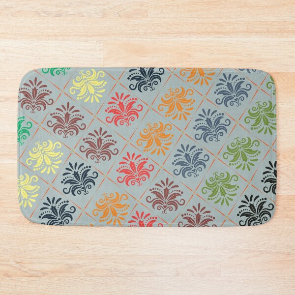 Item preview, Abstract Patterns On Ceramic Tile With Flowers, Perfect Gift For All Ages designed and sold by Special-Ninja.