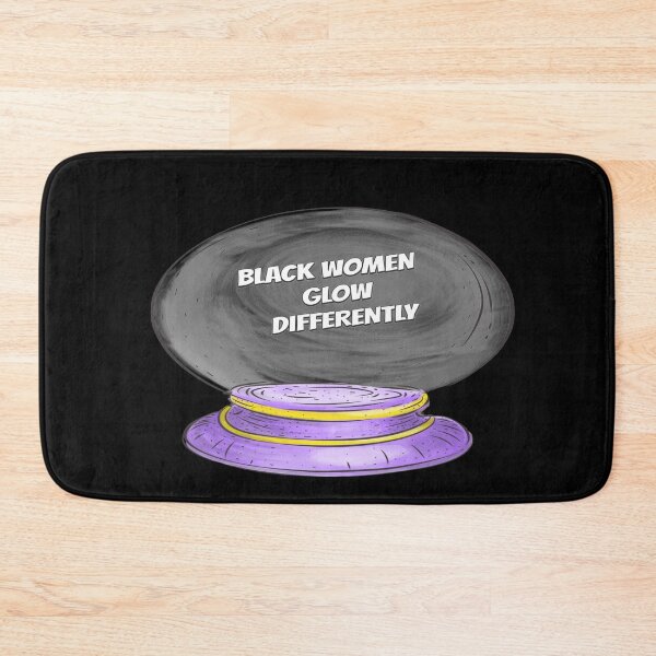 Item preview,  BLACK WOMEN GLOW DIFFERENTLY STICKER designed and sold by RetroPlaceee.