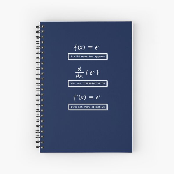 Math Notebook, Mathematics is the cheapest science Spiral Notebook for  Sale by Demétrio Creativity