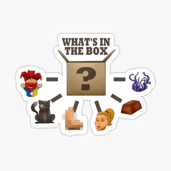 Artikel-Vorschau von Was ist in der Box?, designt und verkauft von Mansemat & Moloch.