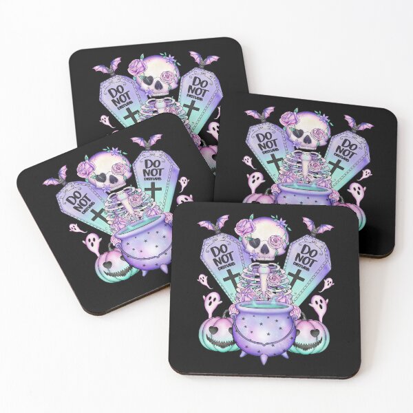 Item preview, Pastel Goth Skeleton Witch Halloween Graphic designed and sold by wdyoungblood.