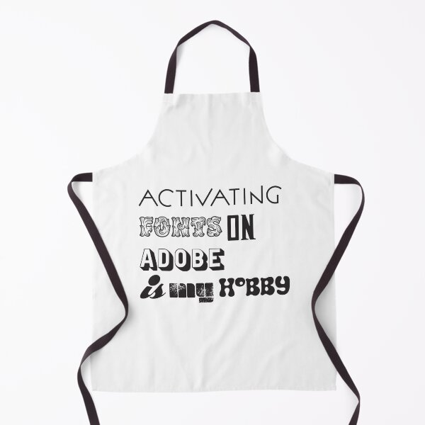 Item preview, Activity fonts on adobe is my hobby designed and sold by wishicouldgetausername.