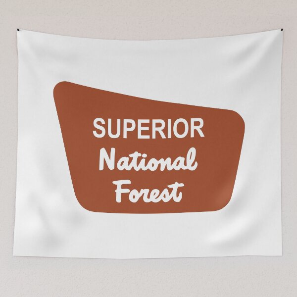 Item preview, Superior National Forest Minnesota Sign MN designed and sold by cangurojoe.
