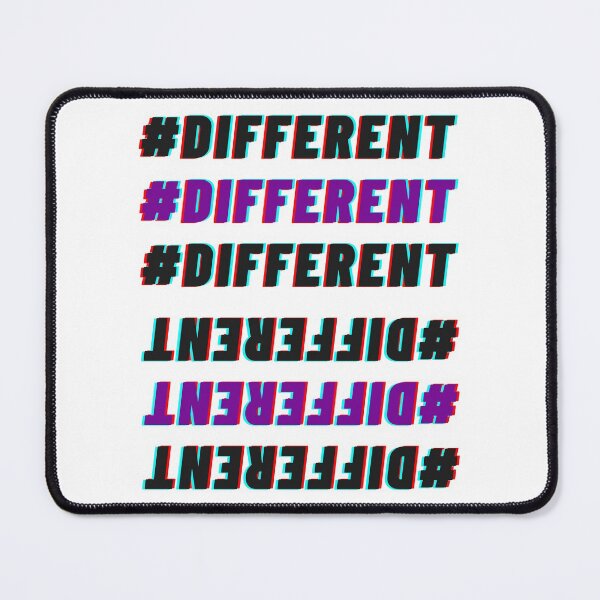 Item preview, TYPOGRAPHY "DIFFERENT" | QUOTE OF THE DAY designed and sold by Mintminz.