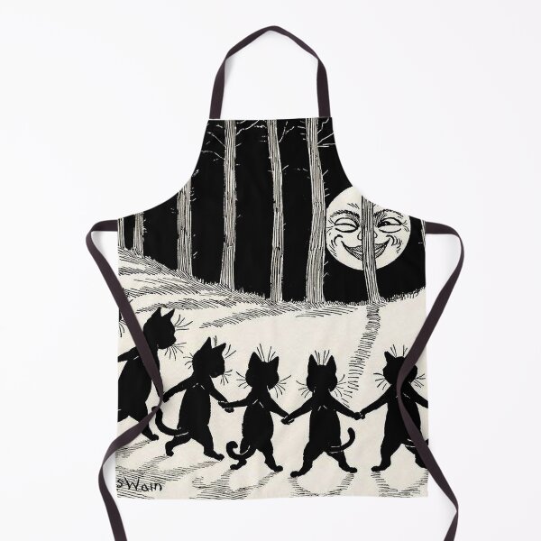 Item preview, CATS DANCING IN MOONLIGHT - Louis Wain designed and sold by DigitalEffects.