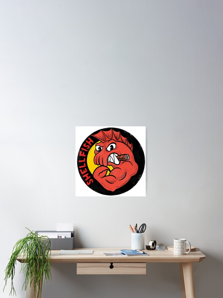 Póster «Lucha contra los mariscos» de thrillhausbrand | Redbubble