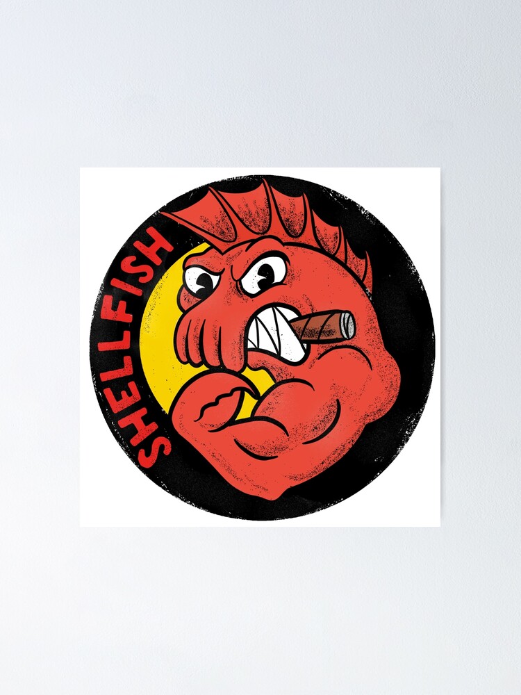 Póster «Lucha contra los mariscos» de thrillhausbrand | Redbubble