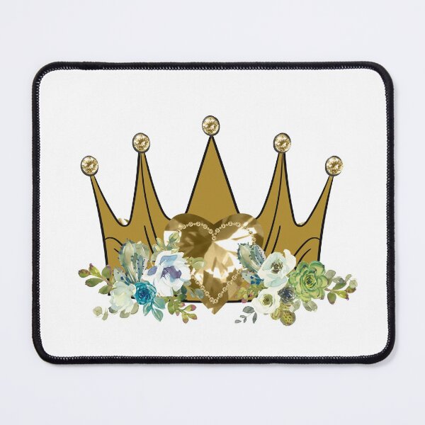Item preview, REDDISH BROWN, TEAL,FIRE, TIMES UP, CROWN designed and sold by wildwhimsical.