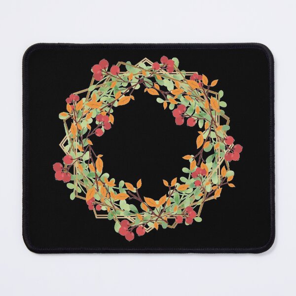 Item preview, Fall wreath, berries and eucalyptus, wire frame wreath designed and sold by VondasCreations.