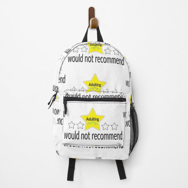 Item preview, Adulting would not recommend  designed and sold by Alshoalla.