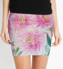 Gum Blossoms (ii) by Liz H Lovell Mini Skirt