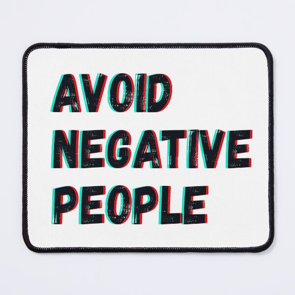 Item preview, Avoid negative people fun - glitch effect designed and sold by 99vectors.