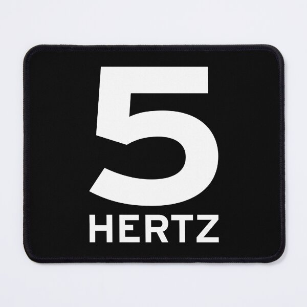 Item preview, 5 HERTZ BRAND LOGO - WHITE designed and sold by 5hertz.