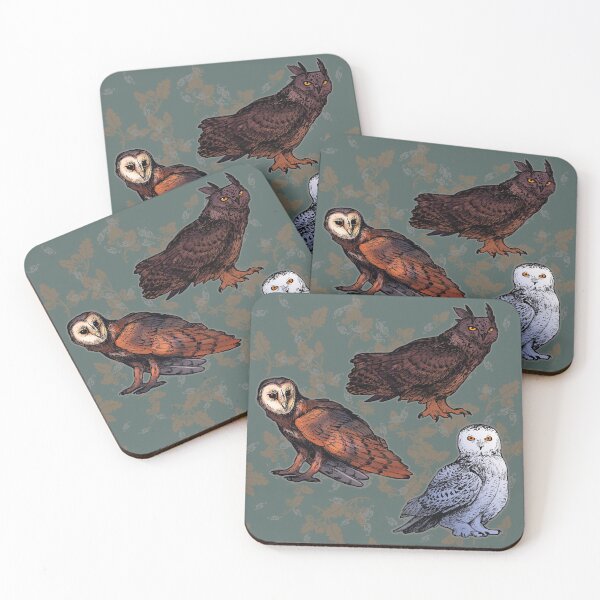 Item preview, I Just Freaking Love Owls Ok pattern and sticker pack designed and sold by Ryuvhiel.