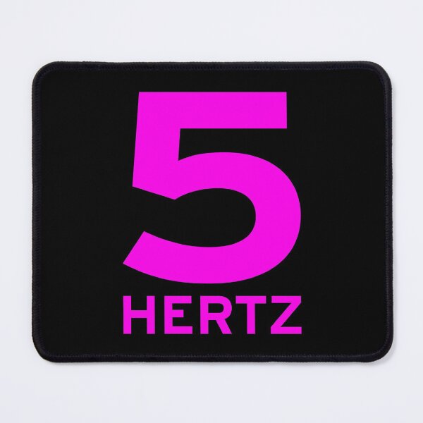 Item preview, 5 HERTZ BRAND LOGO - PINK designed and sold by 5hertz.