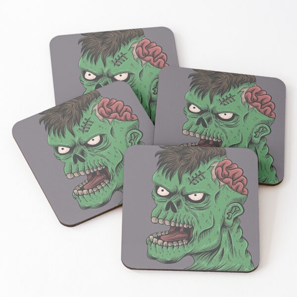 Item preview, Cool Zombie Head Illustration designed and sold by SLAG-Creative.