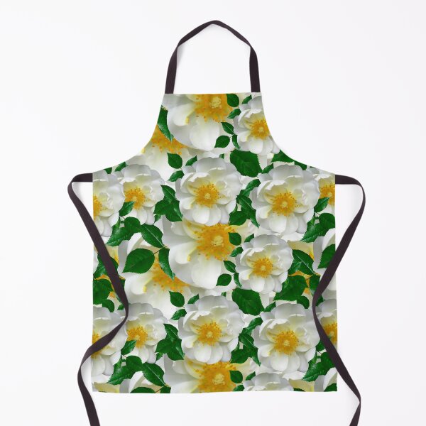 Item preview, Pattern White Flowers With Green Leaves designed and sold by Phantasmal-2-do.