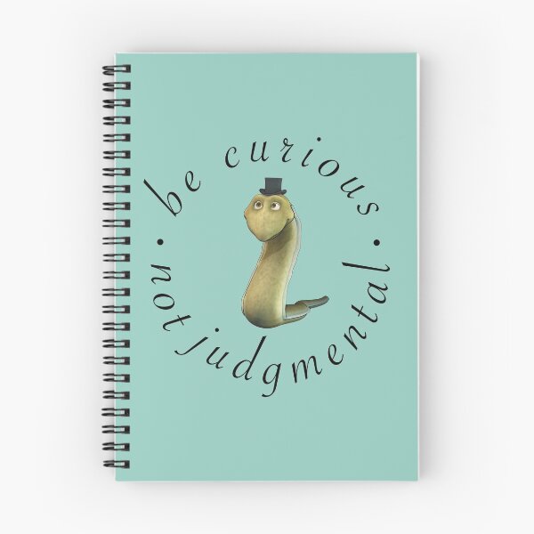 Item preview, Be Curious, Jeffrey the planarian designed and sold by SciAnts.