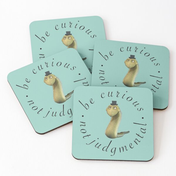 Item preview, Be Curious, Jeffrey the planarian designed and sold by SciAnts.
