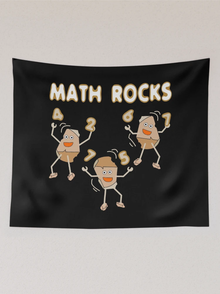 Thumbnail 2 of 3, Tapestry, Math Rocks designed and sold by BartholGraphics.