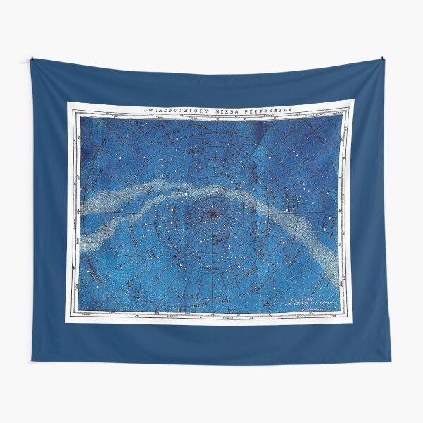 Item preview, ASTRONOMY NORTHERN CONSTELLATIONS; Vintage Map Print designed and sold by posterbobs.