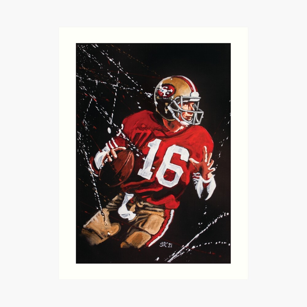 Frank Gore San Francisco 49ers Football Illustrated Art Poster 